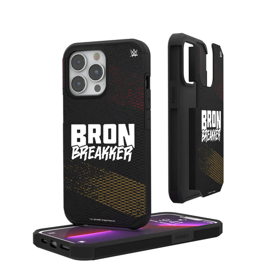 Bron Breakker Steel Rugged Phone Case for Apple iPhone