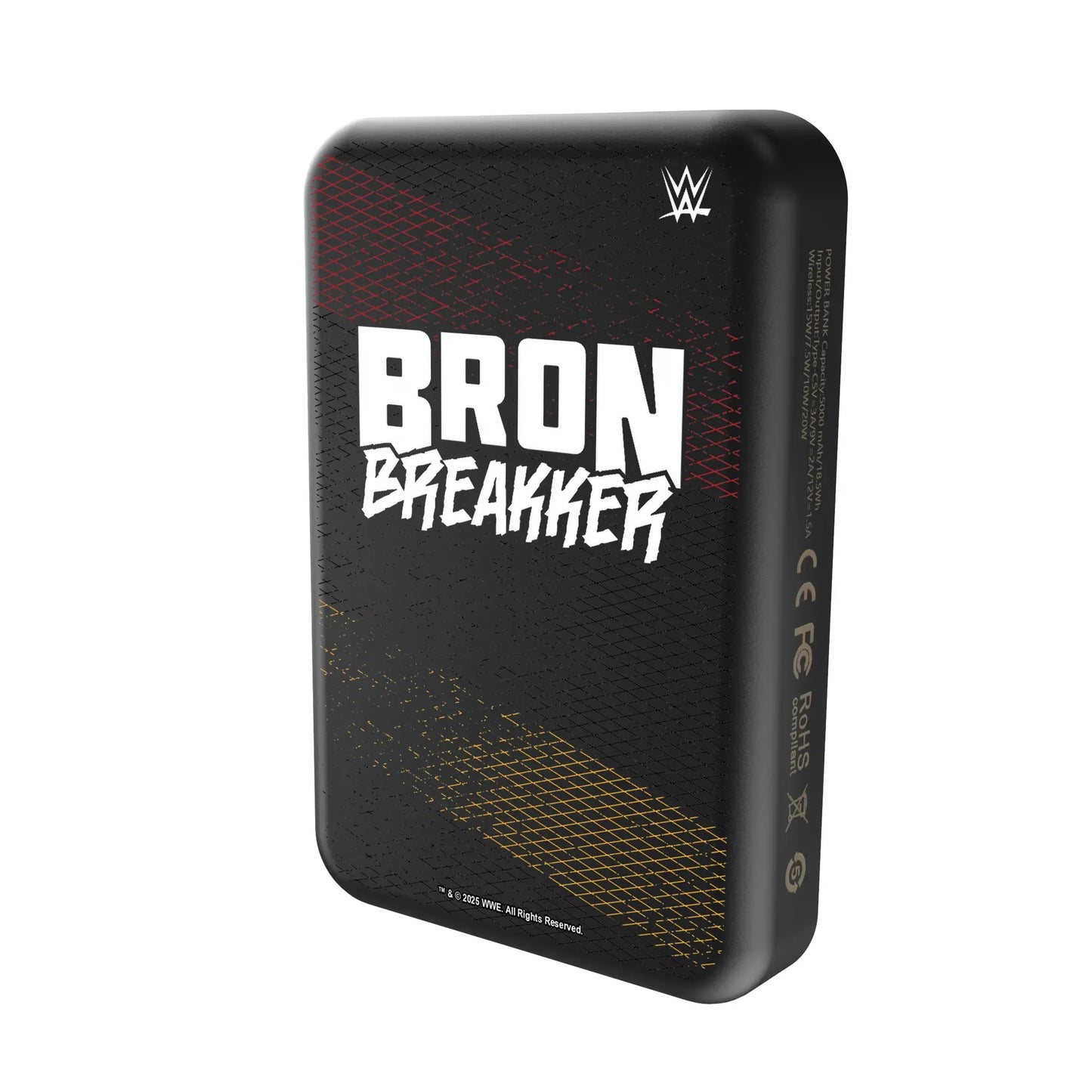 Bron Breakker Steel Wireless Mag Power Bank