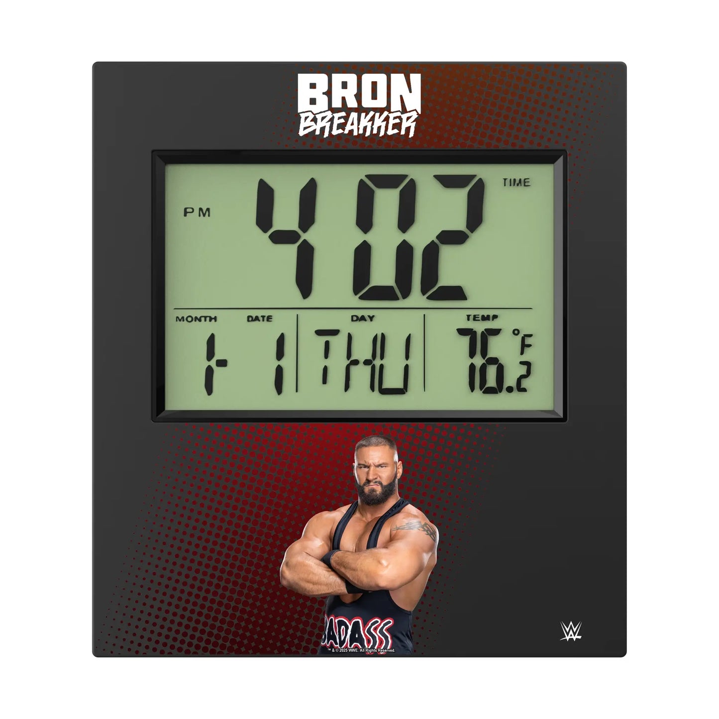 Bron Breakker Superstar Wall Clock