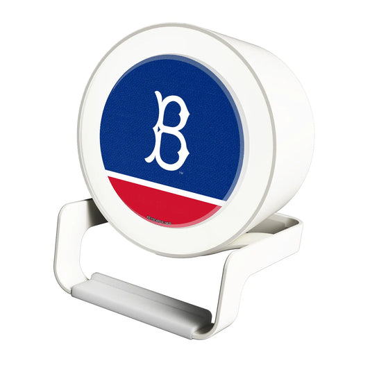 Brooklyn Dodgers 1949-1957 - Cooperstown Collection Endzone Solid Night Light Charger and Bluetooth Speaker