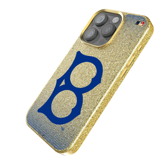 Brooklyn Dodgers 1949-1957 - Cooperstown Collection Linen Bling Phone Case for Apple iPhone