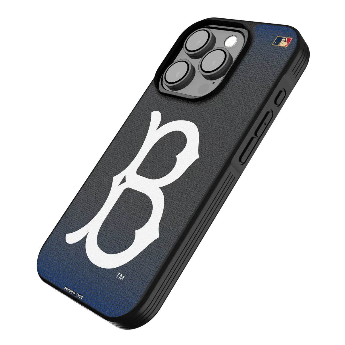 Brooklyn Dodgers 1949-1957 - Cooperstown Collection Linen Bump Phone Case for Apple iPhone