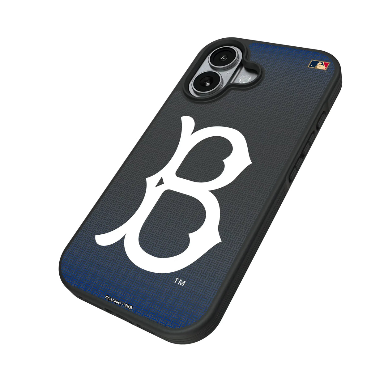 Brooklyn Dodgers 1949-1957 - Cooperstown Collection Linen Bump Phone Case for Apple iPhone
