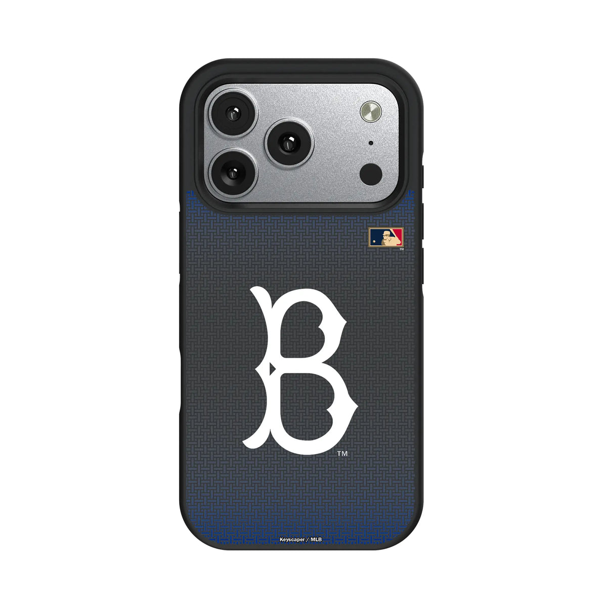 Brooklyn Dodgers 1949-1957 - Cooperstown Collection Linen Bump Phone Case for Apple iPhone