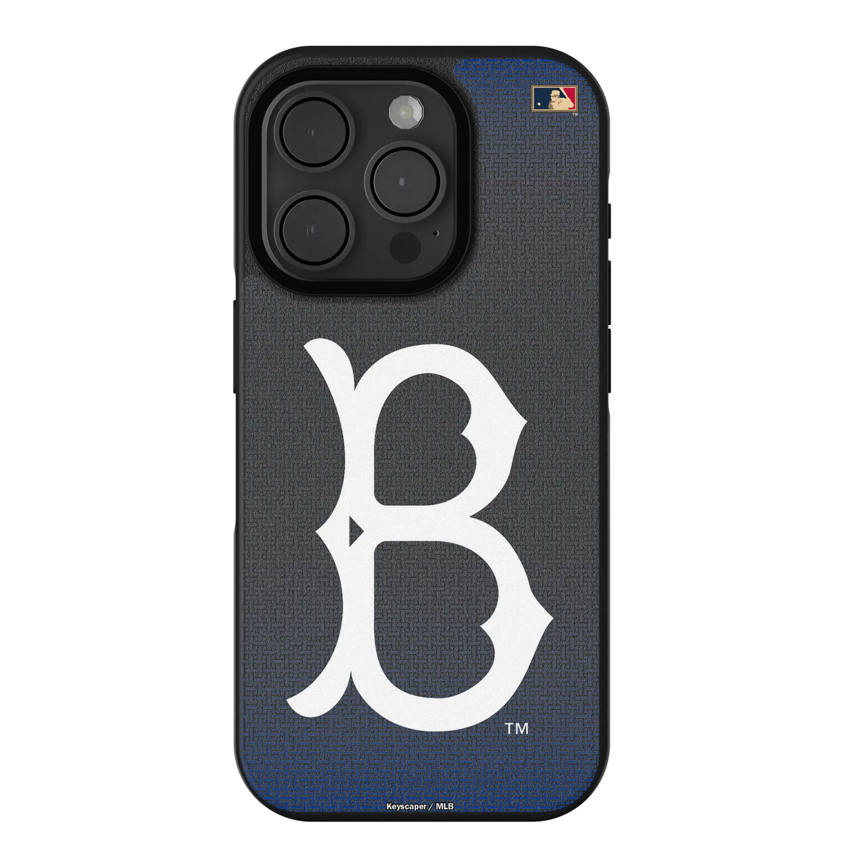 Brooklyn Dodgers 1949-1957 - Cooperstown Collection Linen Bump Phone Case for Apple iPhone