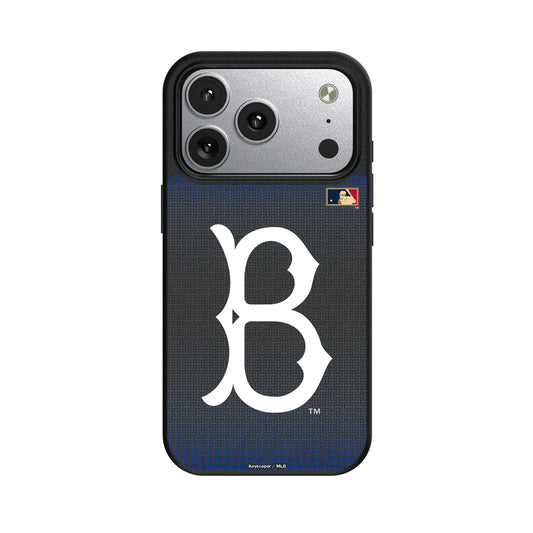 Brooklyn Dodgers 1949-1957 - Cooperstown Collection Linen MagSafe Compatible Phone Case for Apple iPhone