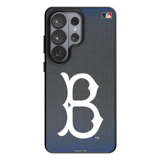 Brooklyn Dodgers 1949-1957 - Cooperstown Collection Linen MagSafe Compatible Phone Case for Samsung Galaxy