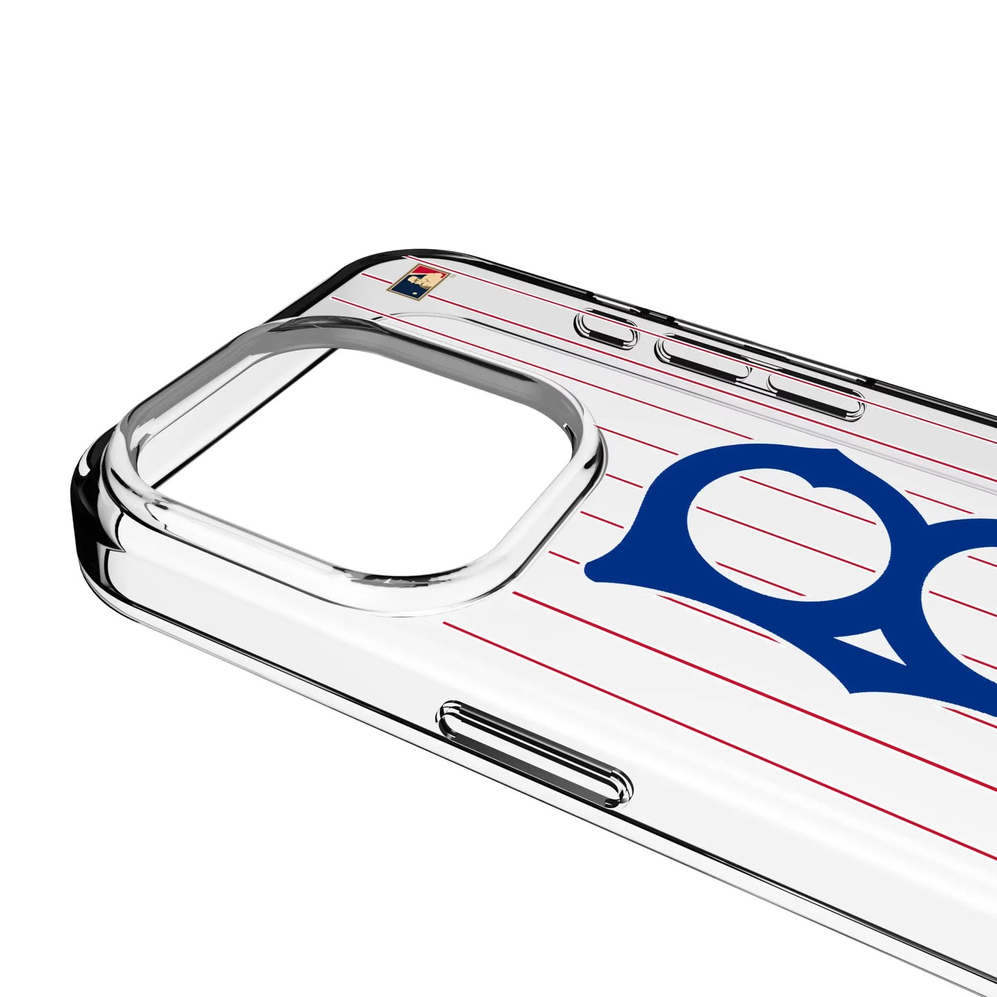 Brooklyn Dodgers 1949-1957 - Cooperstown Collection Pinstripe Clear Phone Case for Apple iPhone