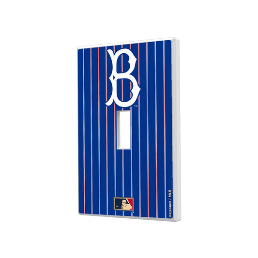 Brooklyn Dodgers 1949-1957 - Cooperstown Collection Pinstripe Hidden-Screw Light Switch Plate
