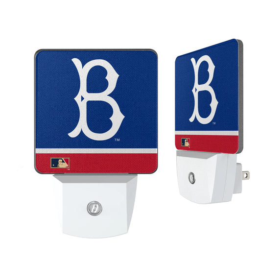 Brooklyn Dodgers 1949-1957 - Cooperstown Collection Stripe Night Light 2-Pack