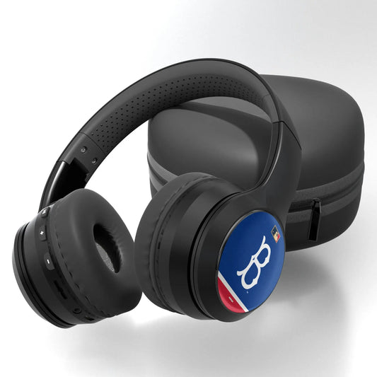 Brooklyn Dodgers 1949-1957 - Cooperstown Collection Stripe Wireless Over-Ear BT Headphones With Case