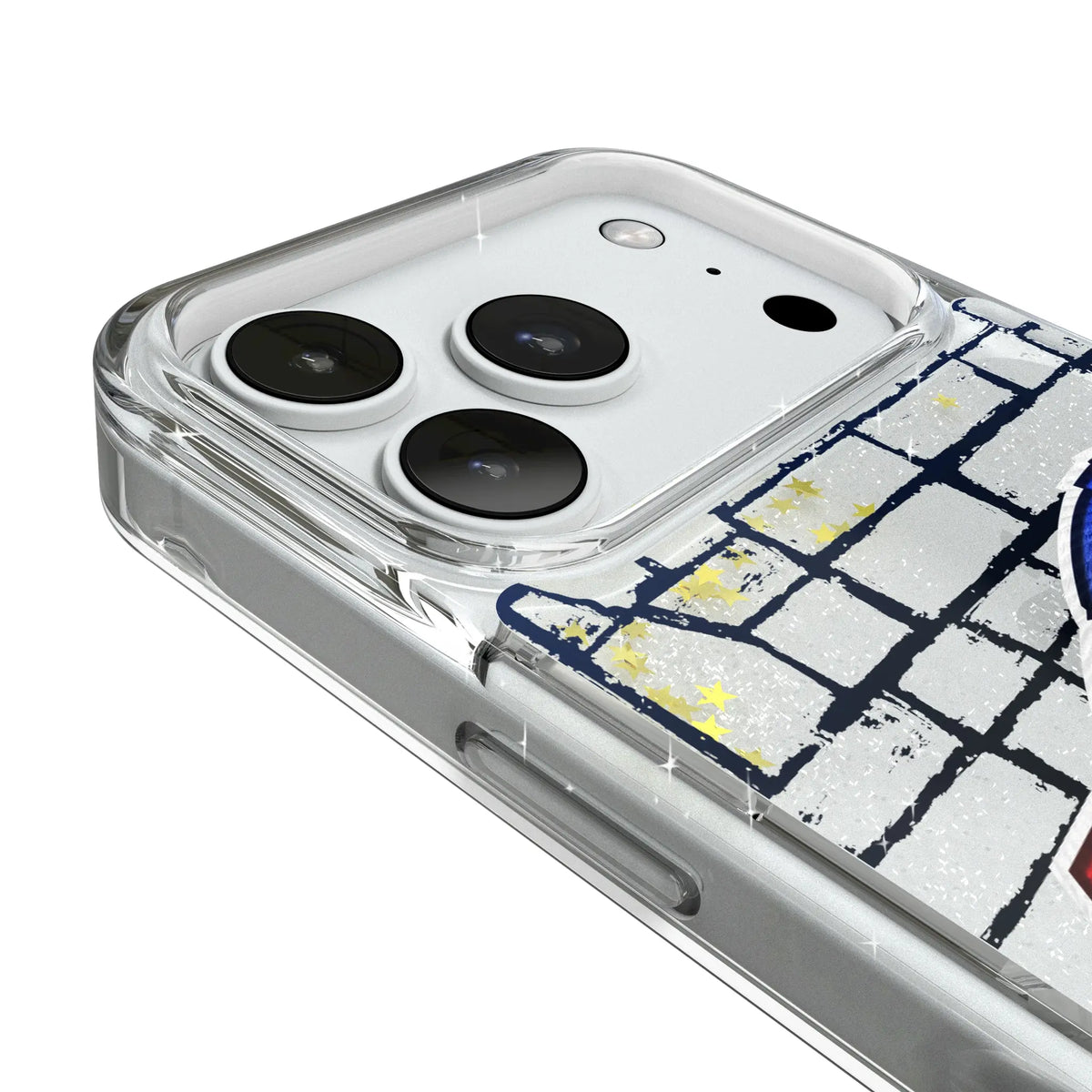 Buffalo Bills Brick Glitter Phone Case for Apple iPhone