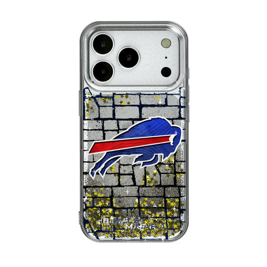 Buffalo Bills Brick Glitter Phone Case for Apple iPhone