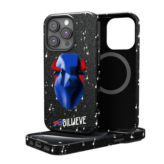 Buffalo Bills Deco Black Bling Phone Case for Apple iPhone
