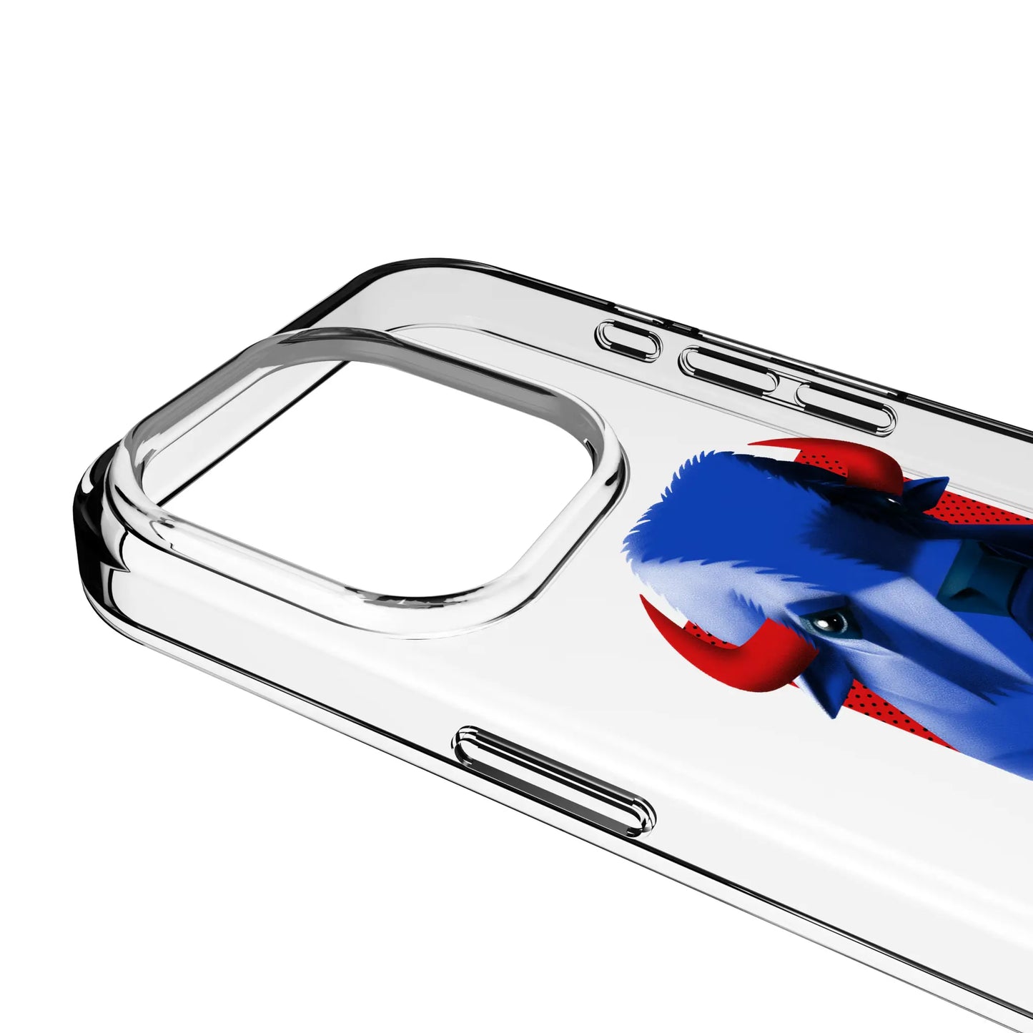 Buffalo Bills Deco Clear Phone Case for Apple iPhone