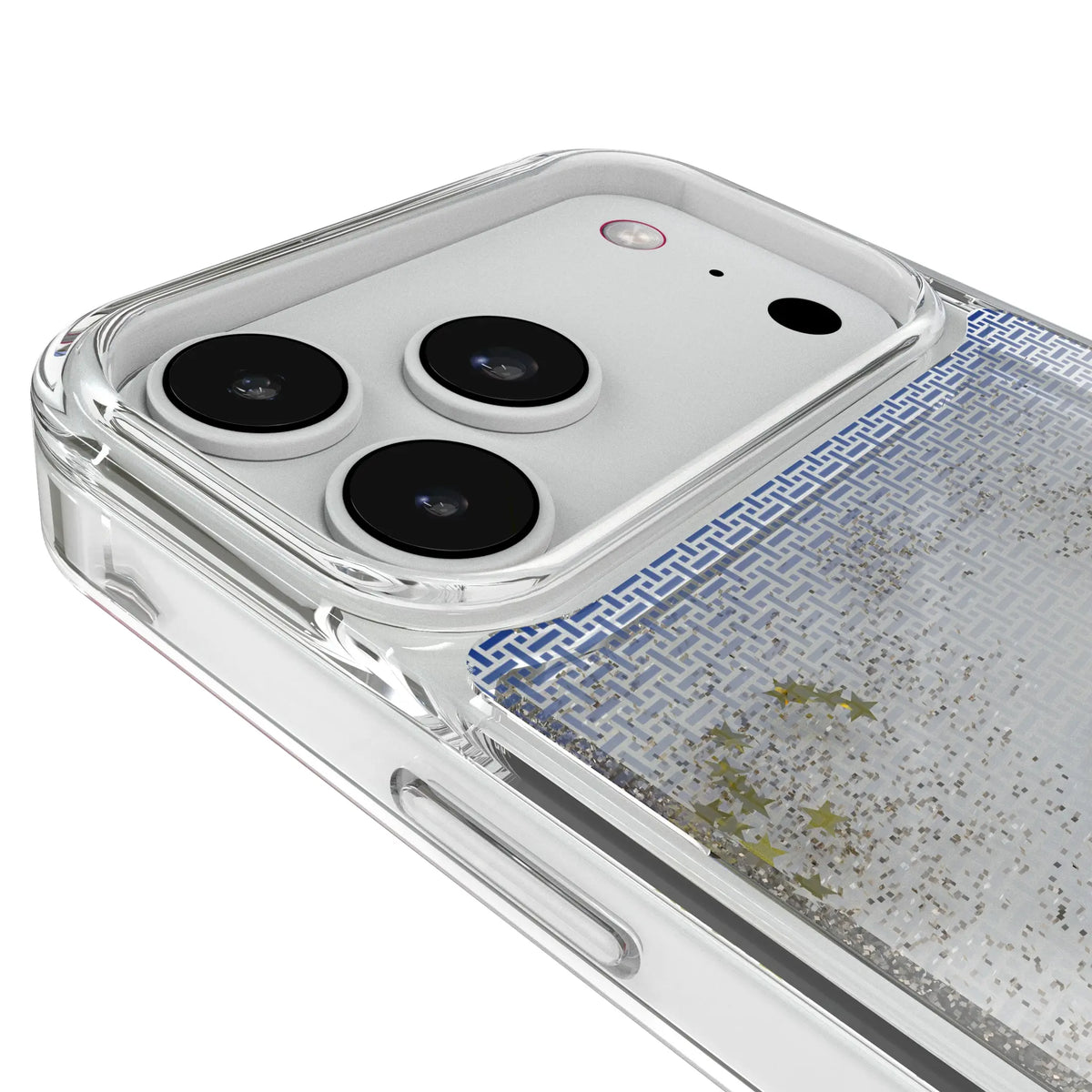 Buffalo Bills Linen Glitter Phone Case for Apple iPhone
