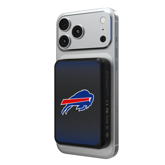 Buffalo Bills Linen Wireless Mag Power Bank