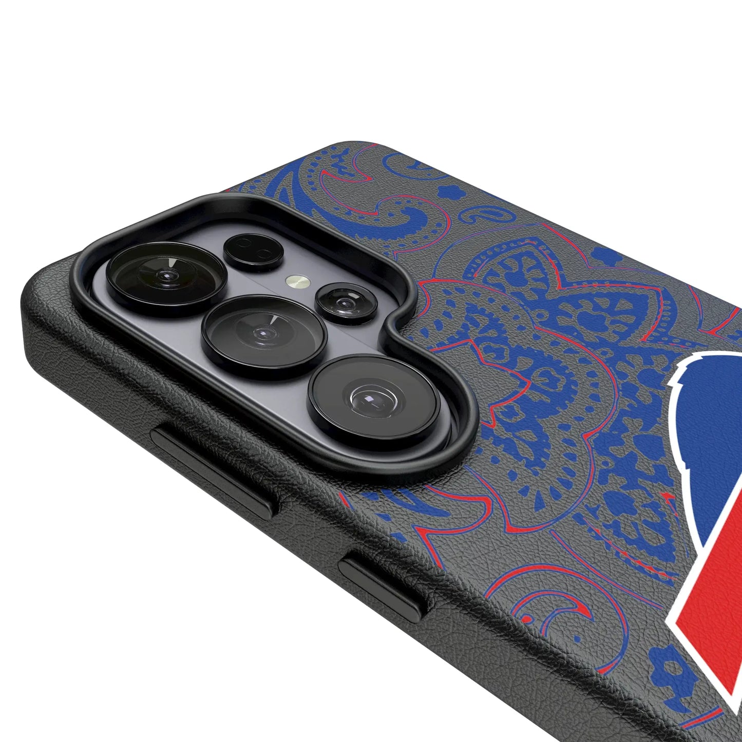 Buffalo Bills Paisley MagSafe Compatible Phone Case for Samsung Galaxy