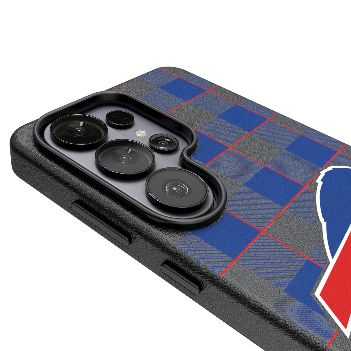 Buffalo Bills Plaid MagSafe Compatible Phone Case for Samsung Galaxy