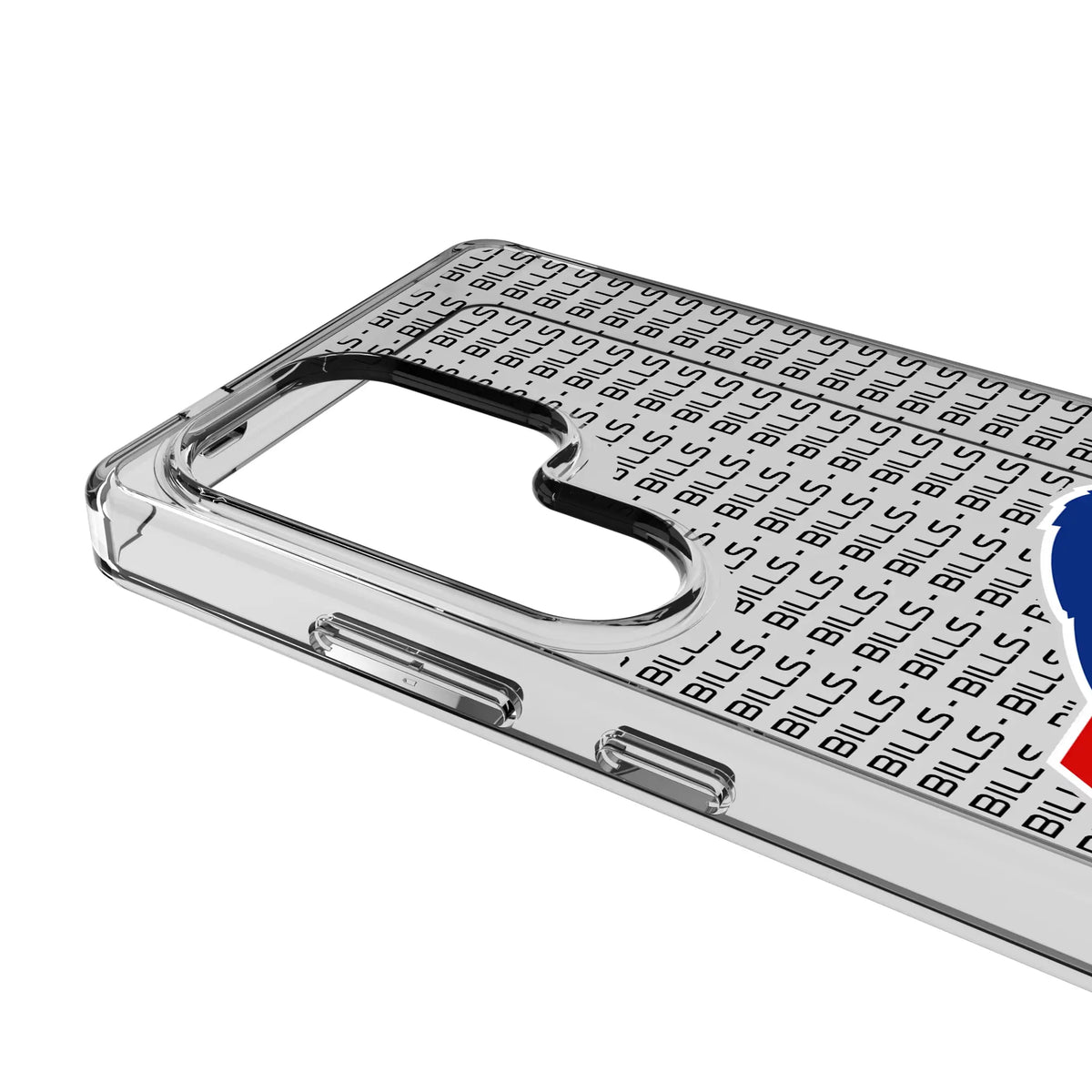 Buffalo Bills Text Backdrop Clear Phone Case for Samsung Galaxy