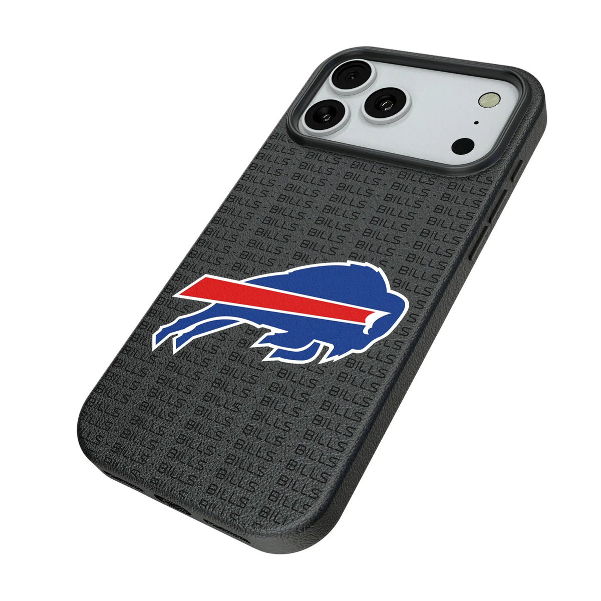 Buffalo Bills Text Backdrop MagSafe Compatible Phone Case for Apple iPhone