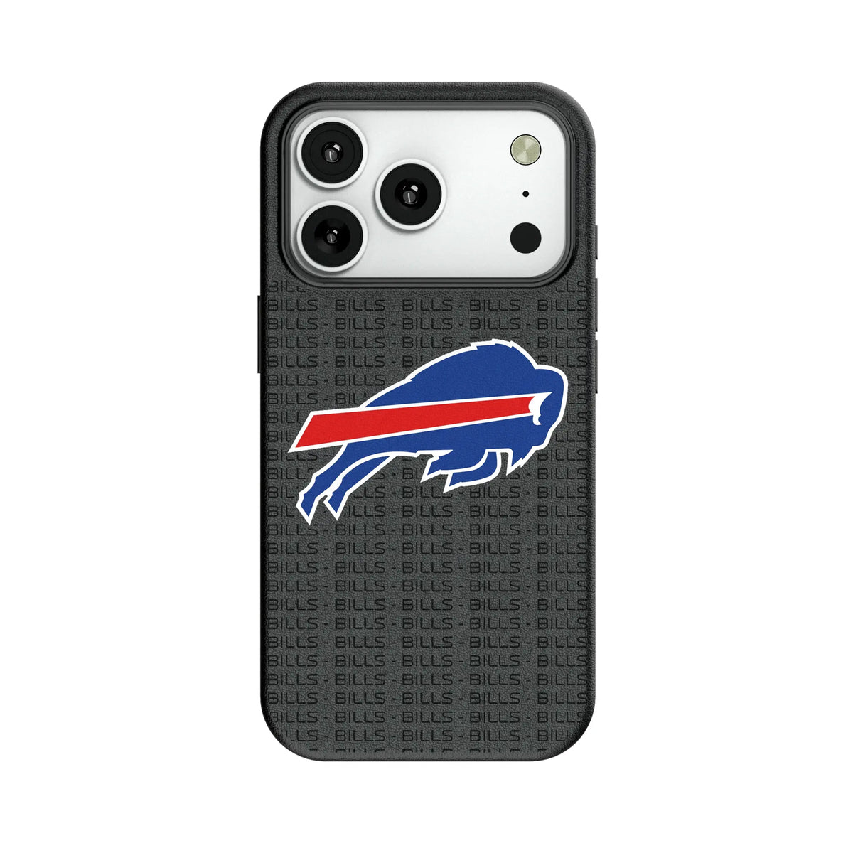 Buffalo Bills Text Backdrop MagSafe Compatible Phone Case for Apple iPhone