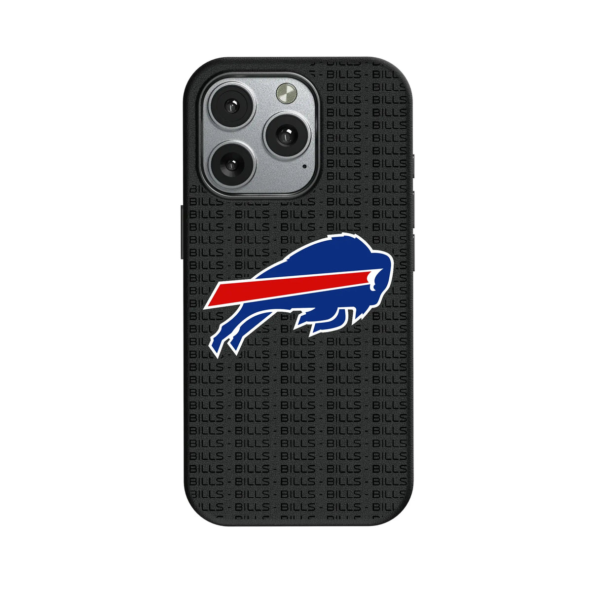 Buffalo Bills Text Backdrop MagSafe Compatible Phone Case for Apple iPhone