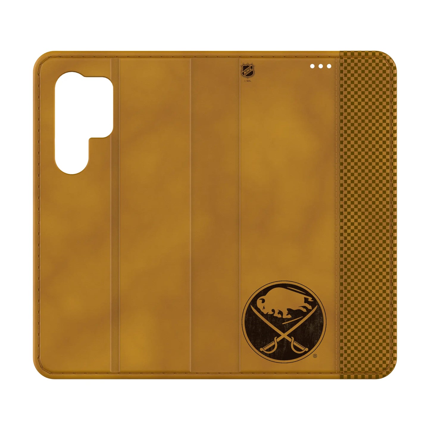 Buffalo Sabres Burn Folio Phone Case for Samsung Galaxy