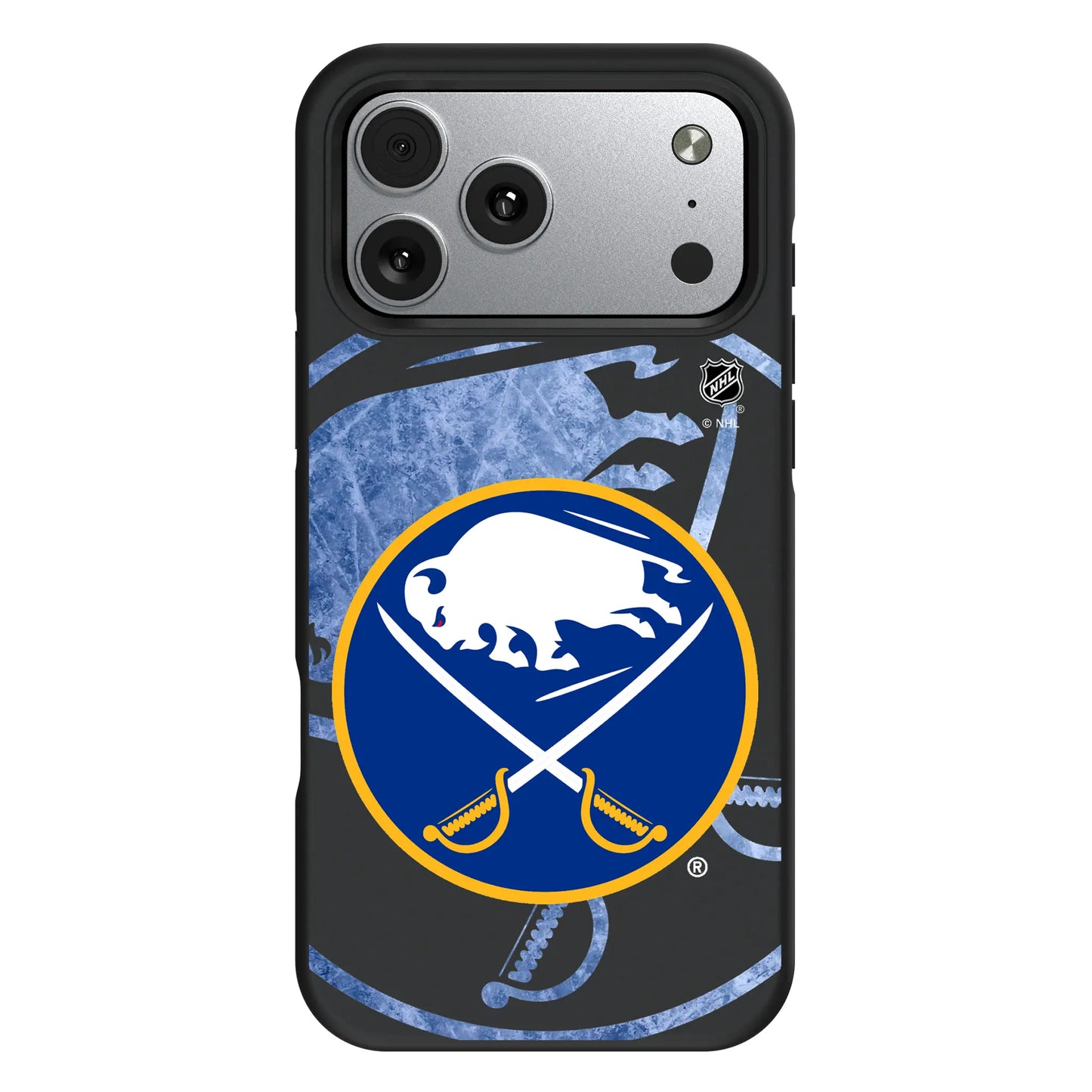 Buffalo Sabres Ice Tilt Bump Phone Case for Apple iPhone