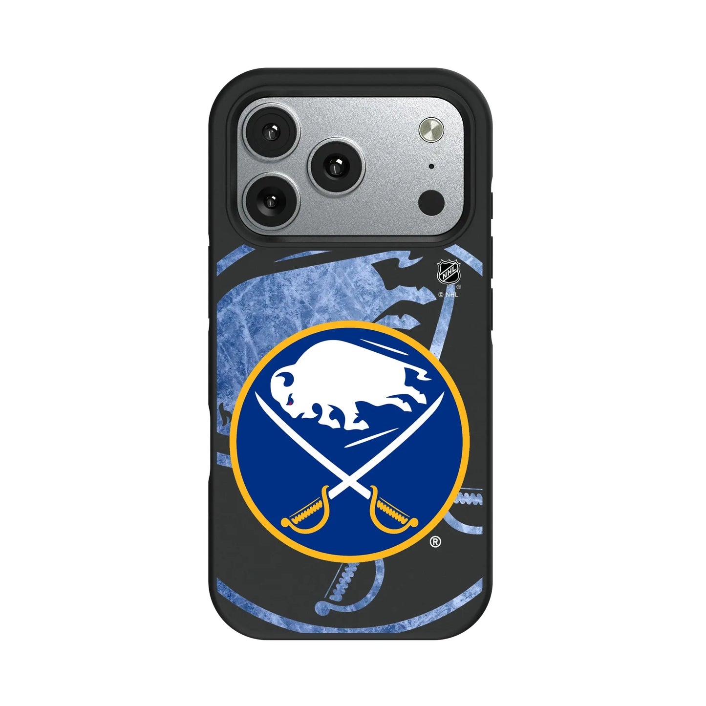 Buffalo Sabres Ice Tilt Bump Phone Case for Apple iPhone