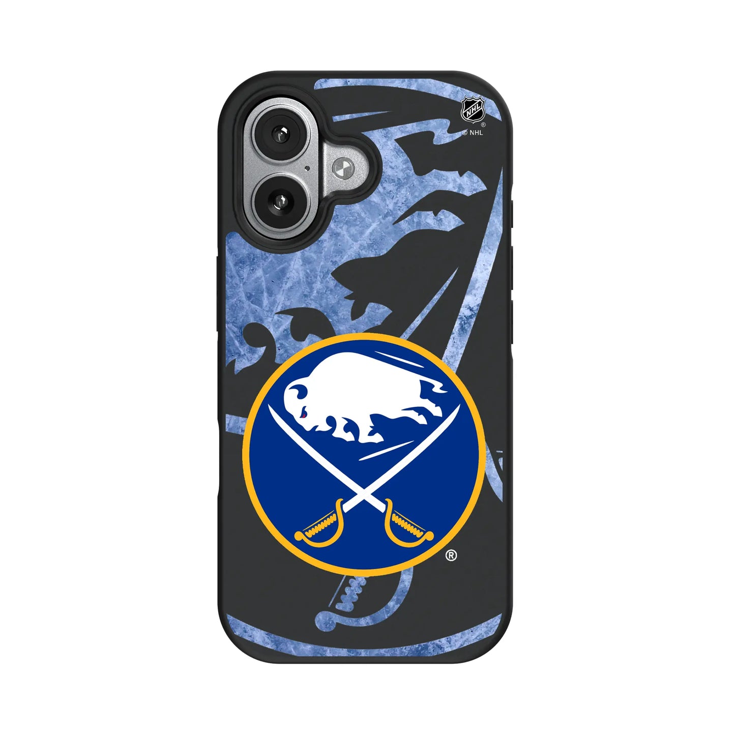 Buffalo Sabres Ice Tilt Bump Phone Case for Apple iPhone