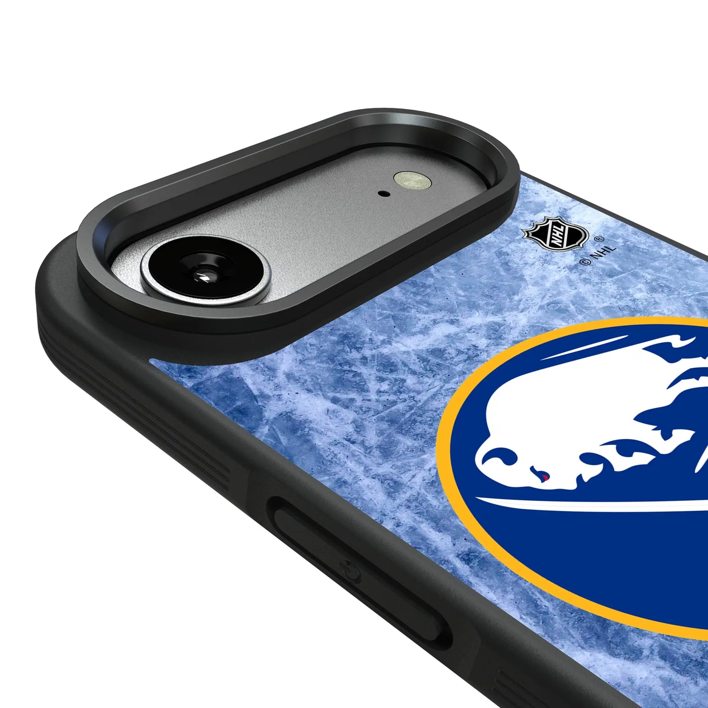 Buffalo Sabres Ice Wordmark Bump Phone Case for Apple iPhone