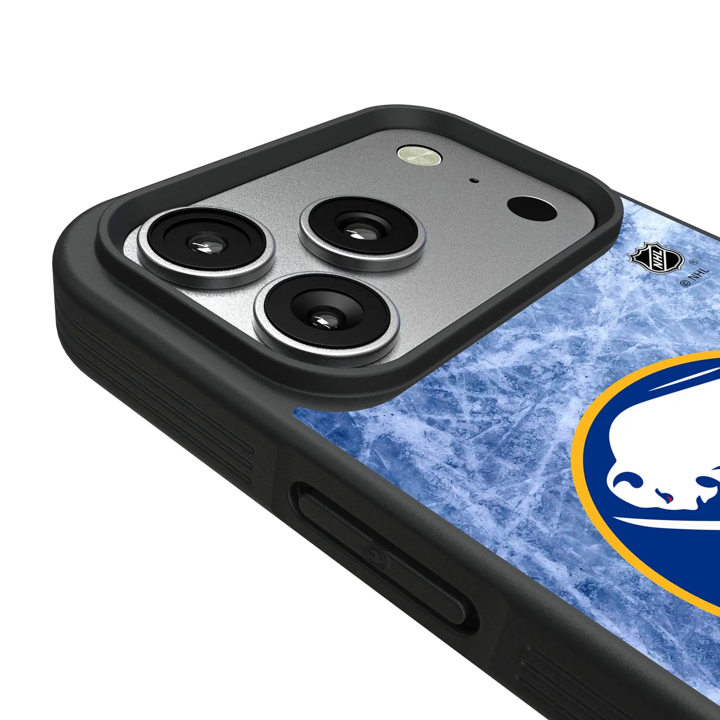 Buffalo Sabres Ice Wordmark Bump Phone Case for Apple iPhone