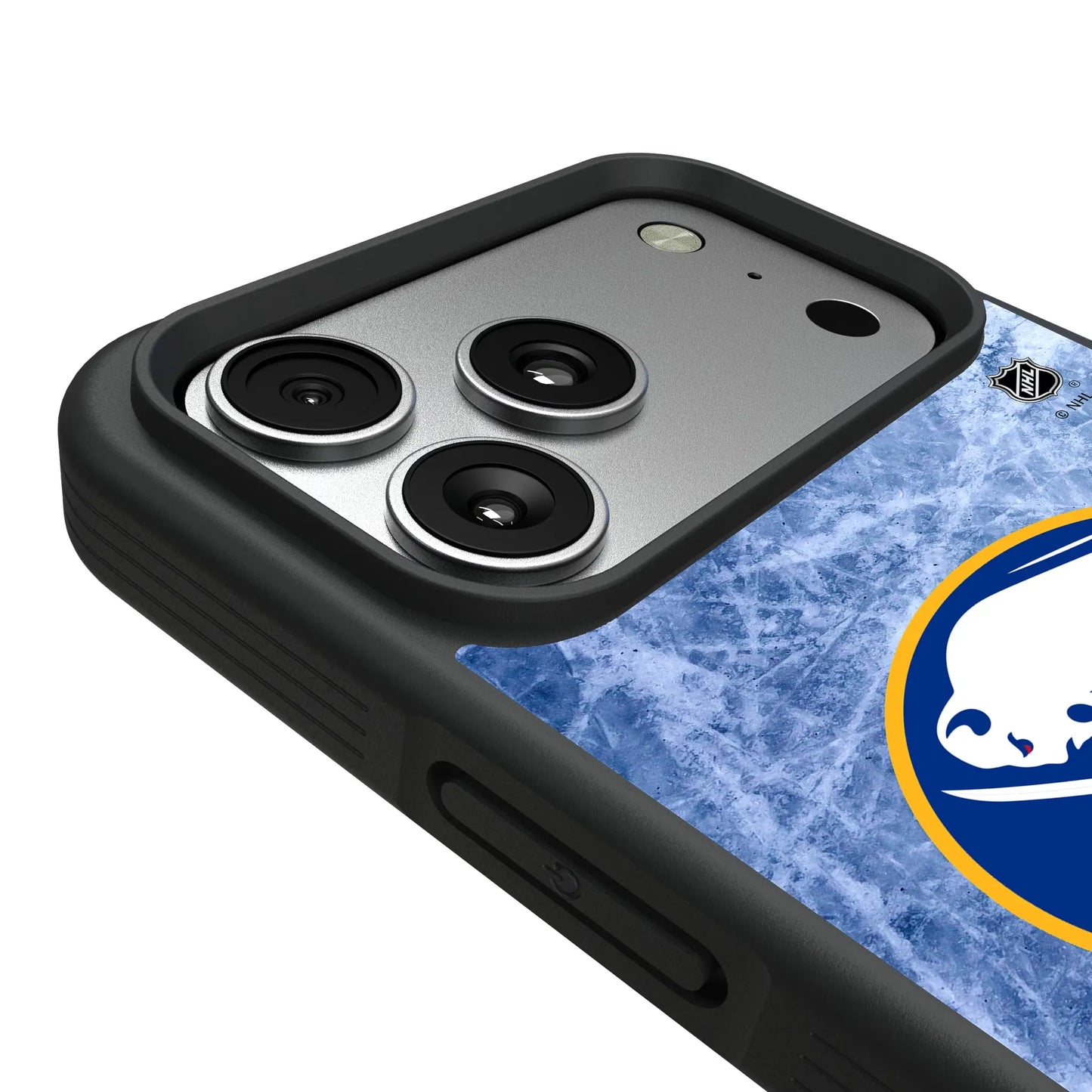 Buffalo Sabres Ice Wordmark Bump Phone Case for Apple iPhone