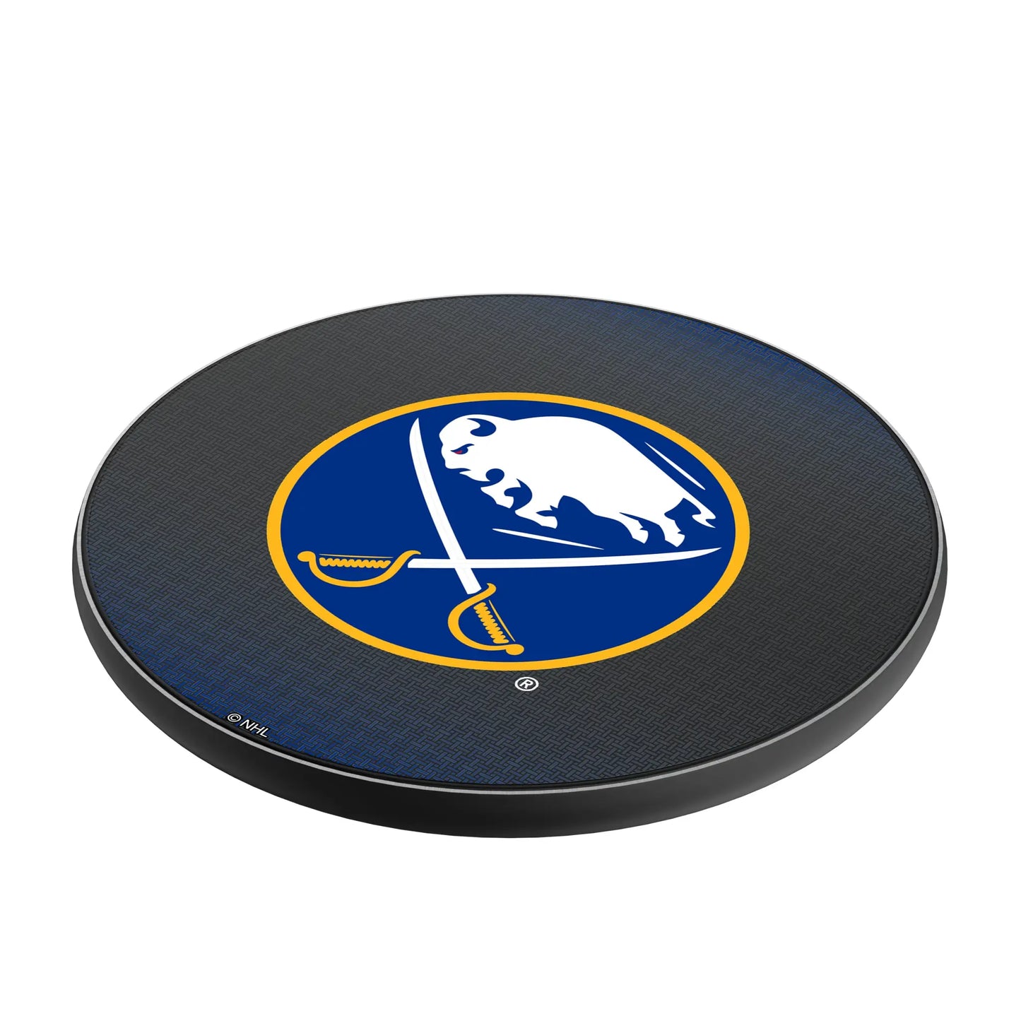 Buffalo Sabres Linen 15-Watt Wireless Charger