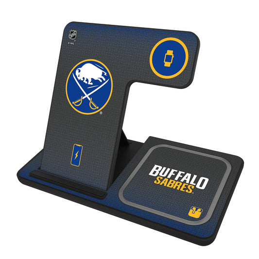 Buffalo Sabres Linen 3 in 1 Charging Station