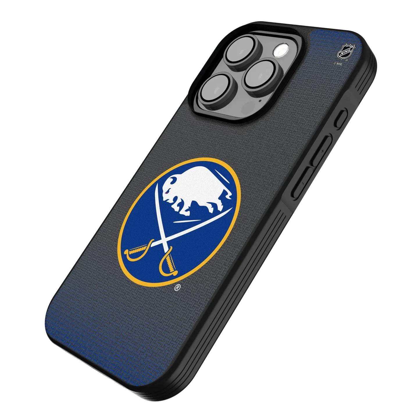 Buffalo Sabres Linen Bump Phone Case for Apple iPhone