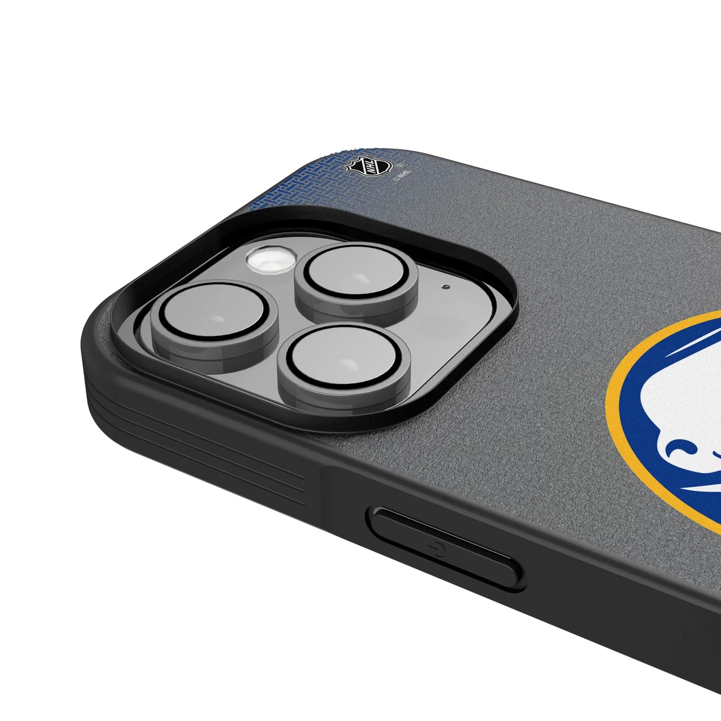 Buffalo Sabres Linen Bump Phone Case for Apple iPhone