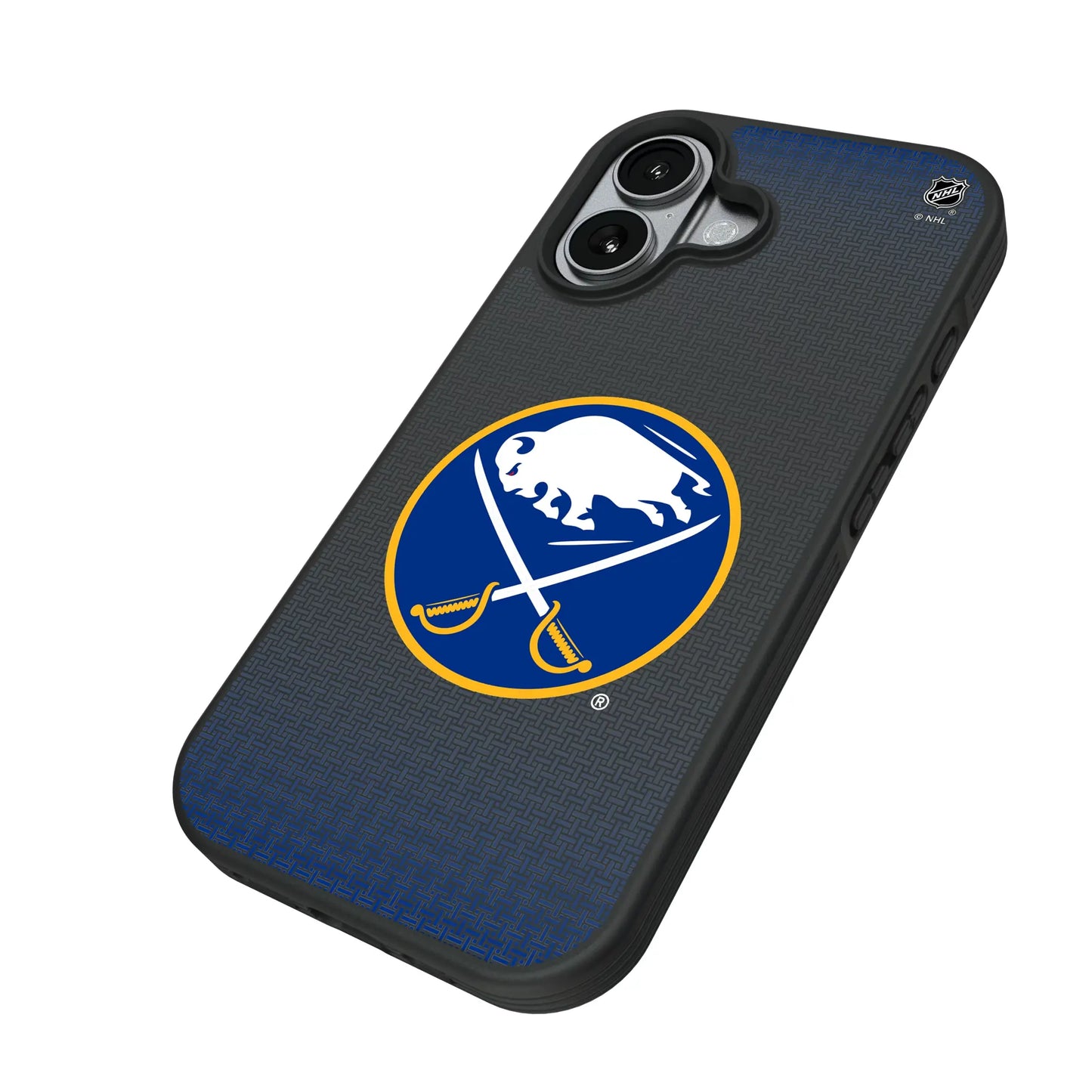 Buffalo Sabres Linen Bump Phone Case for Apple iPhone