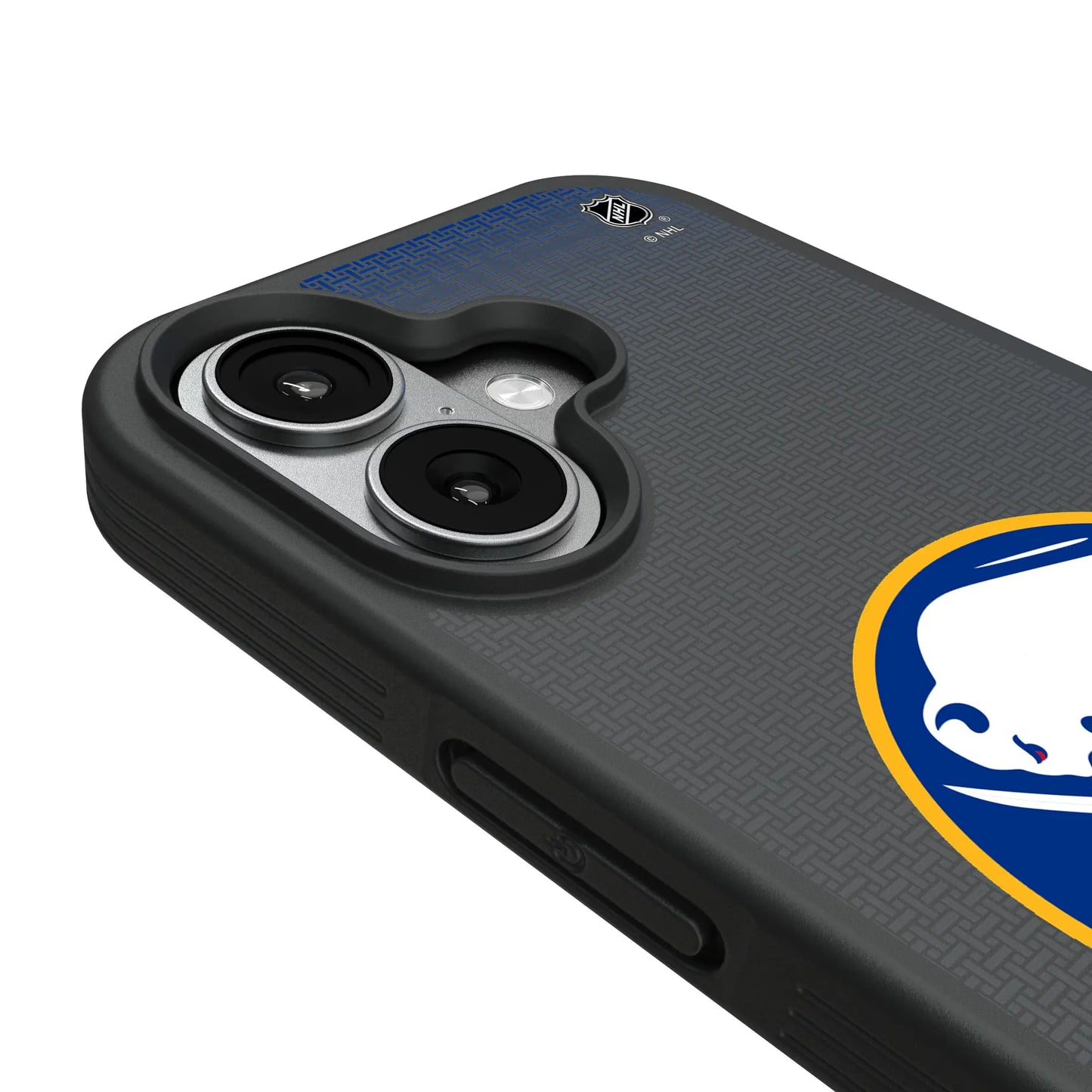 Buffalo Sabres Linen Bump Phone Case for Apple iPhone