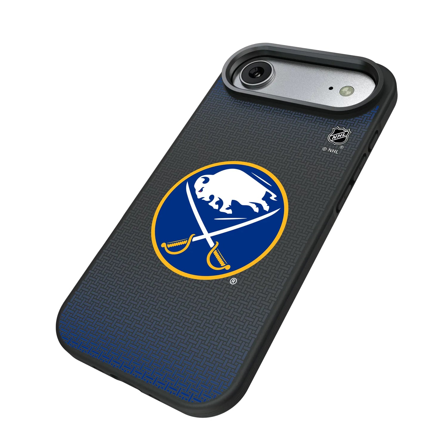 Buffalo Sabres Linen Bump Phone Case for Apple iPhone