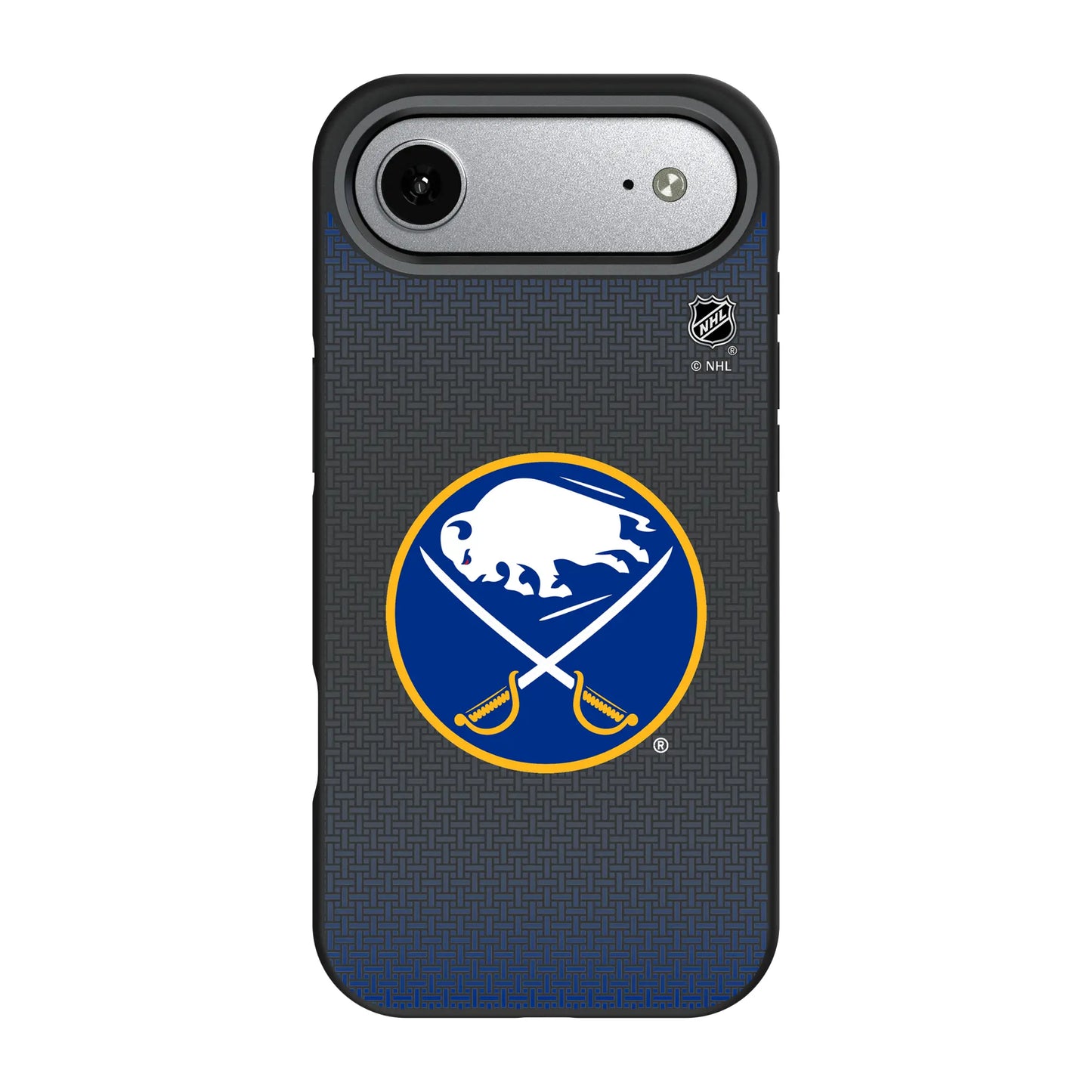 Buffalo Sabres Linen Bump Phone Case for Apple iPhone