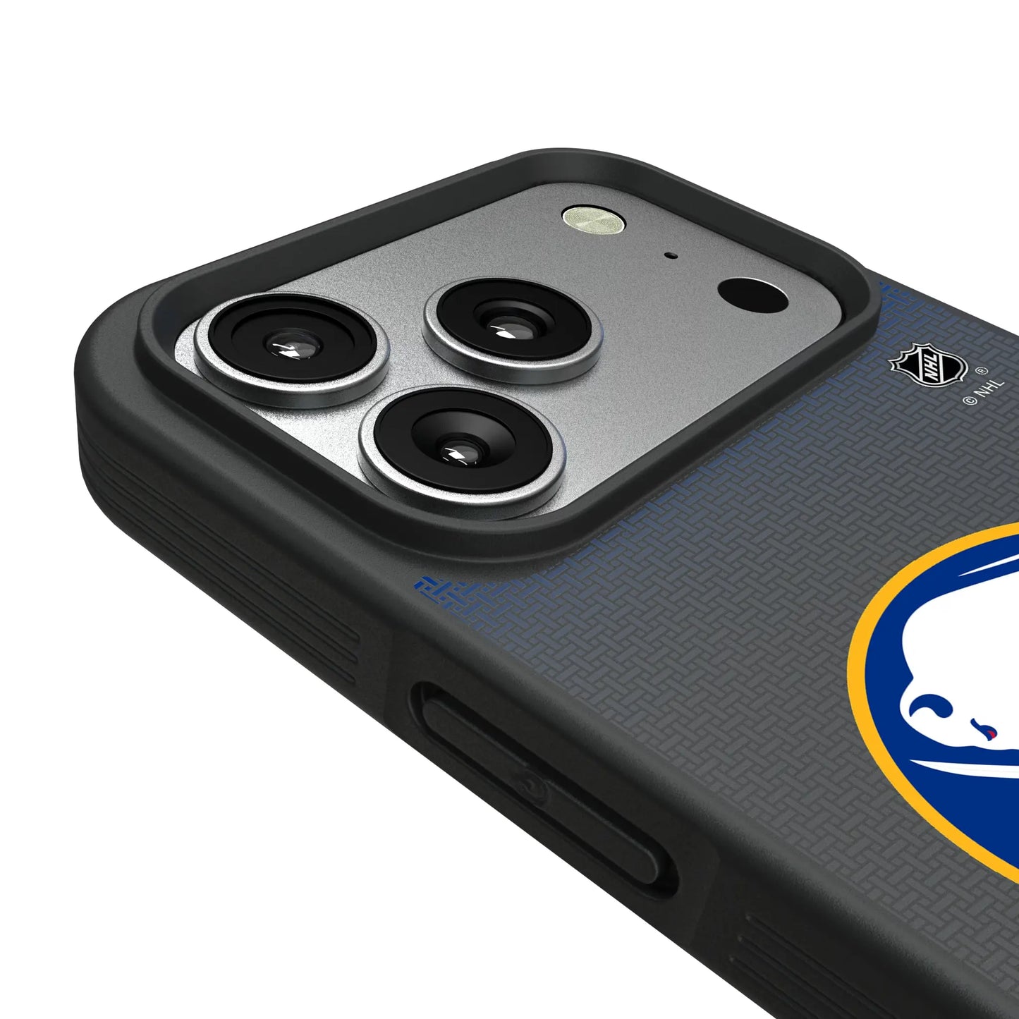 Buffalo Sabres Linen Bump Phone Case for Apple iPhone