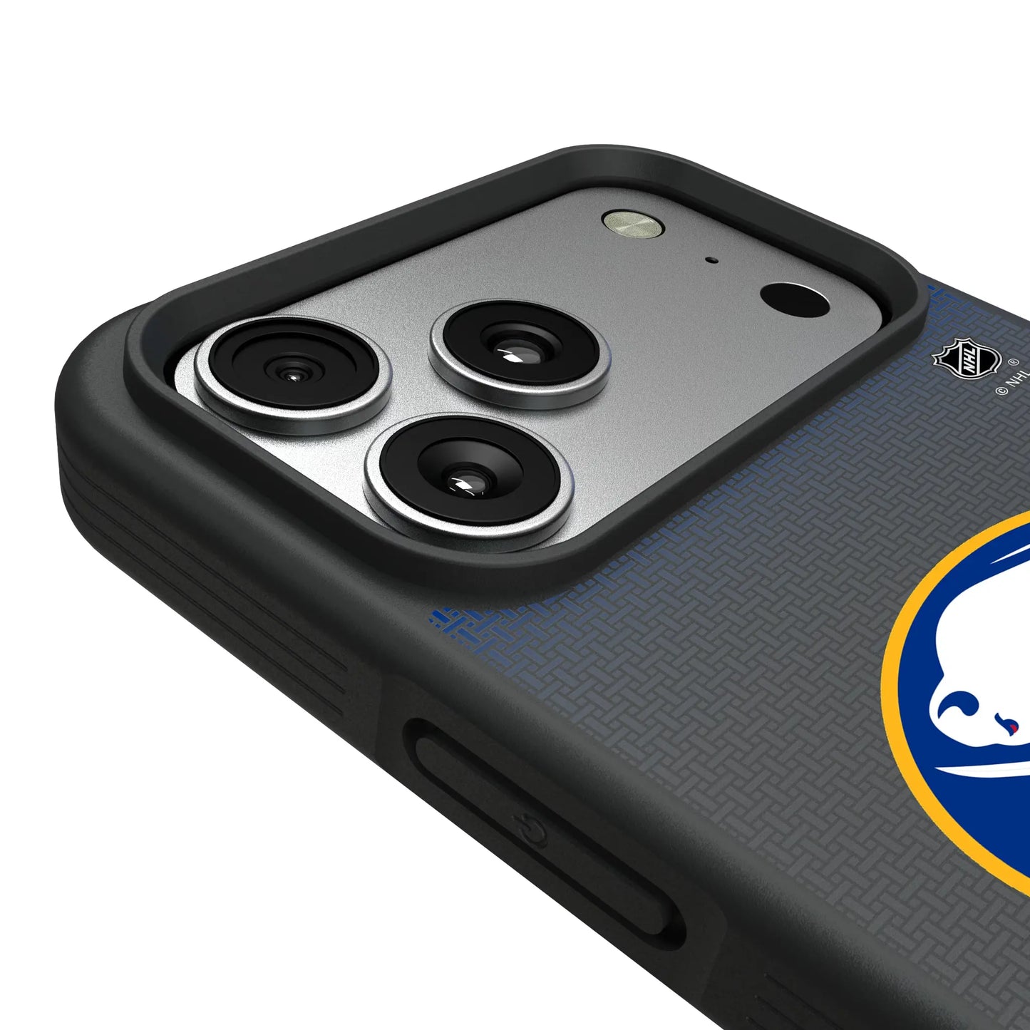 Buffalo Sabres Linen Bump Phone Case for Apple iPhone