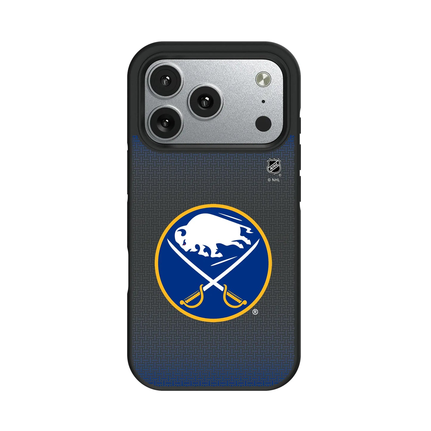 Buffalo Sabres Linen Bump Phone Case for Apple iPhone