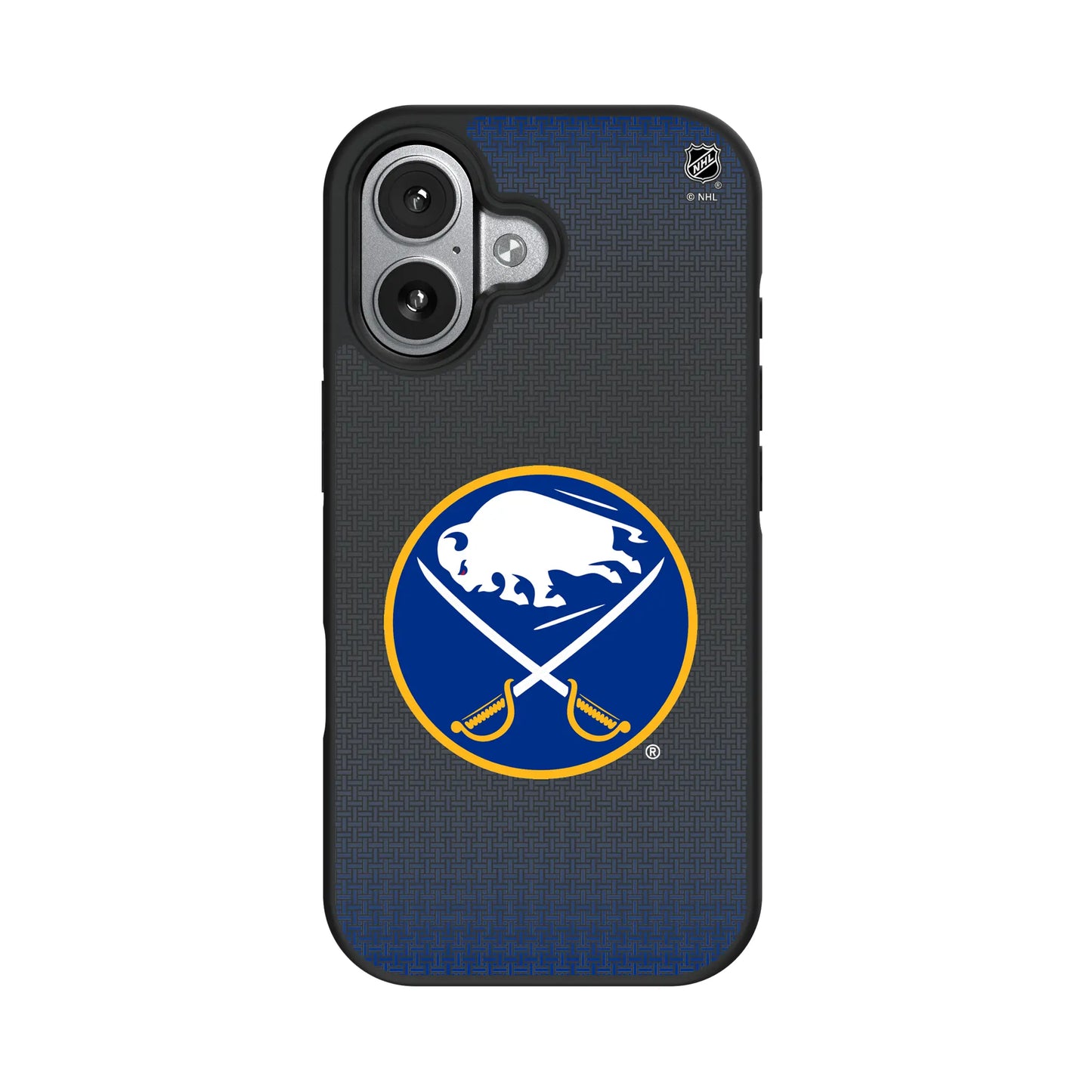 Buffalo Sabres Linen Bump Phone Case for Apple iPhone