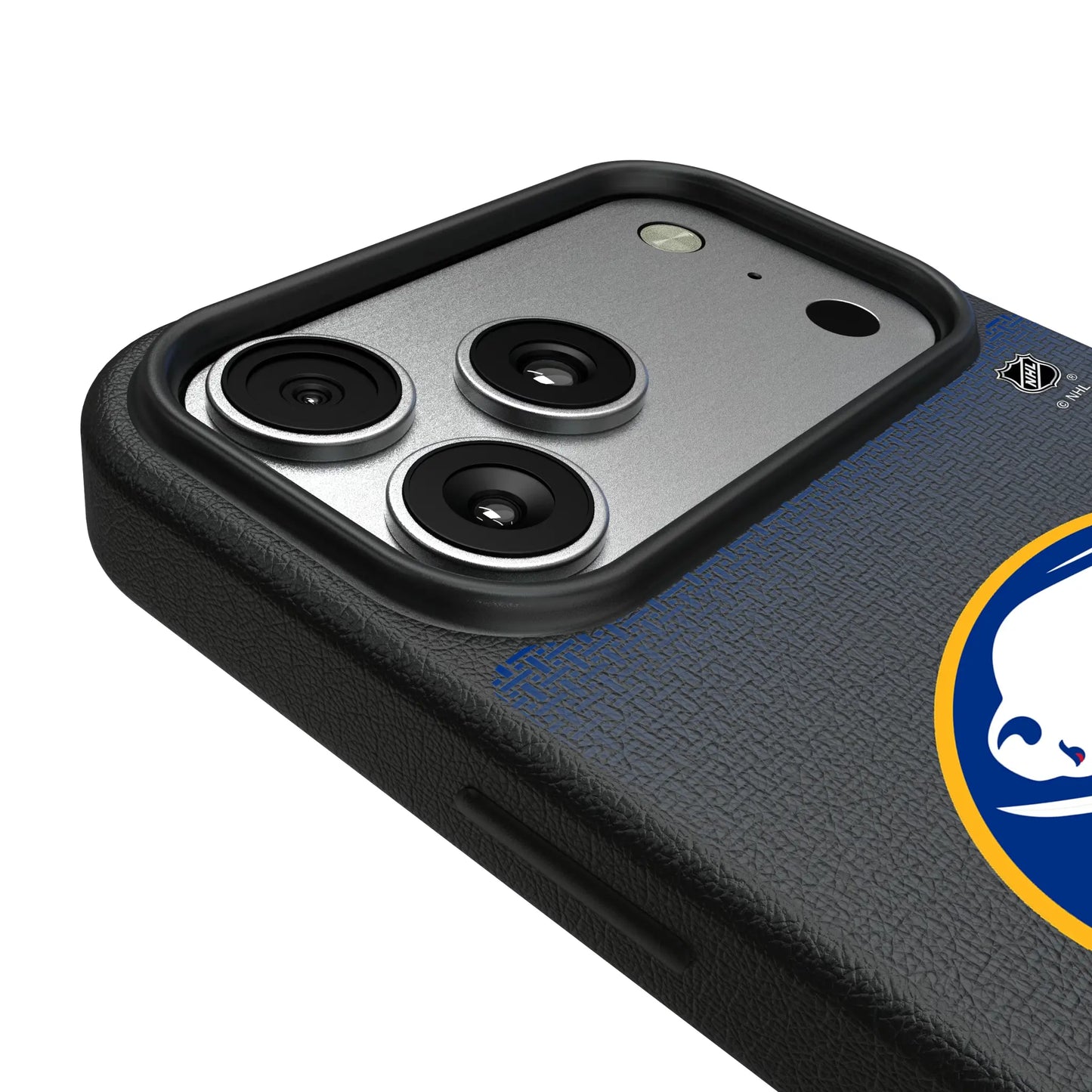 Buffalo Sabres Linen MagSafe Compatible Phone Case for Apple iPhone