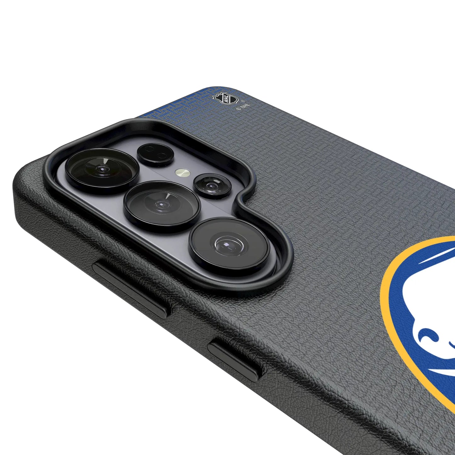 Buffalo Sabres Linen MagSafe Compatible Phone Case for Samsung Galaxy