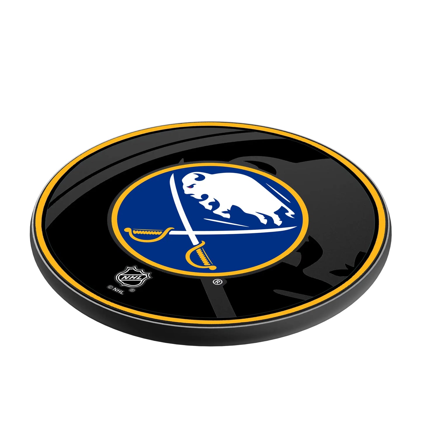 Buffalo Sabres Monocolor Tilt 15-Watt Wireless Charger