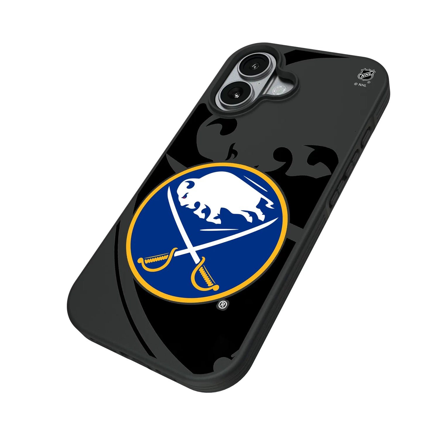 Buffalo Sabres Monocolor Tilt Bump Phone Case for Apple iPhone